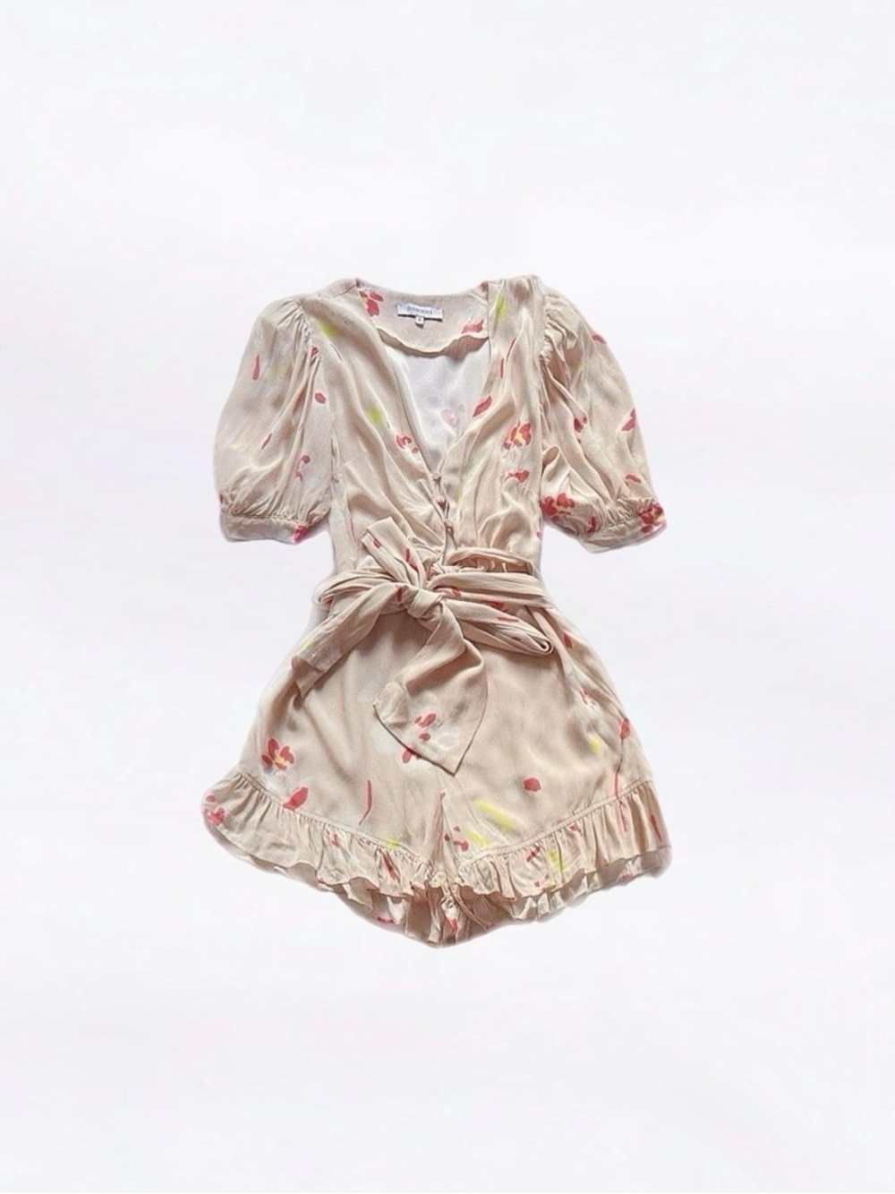 olivaceous ⋆ ruffle romper
